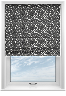 Confetti, Raven - Roman Blind